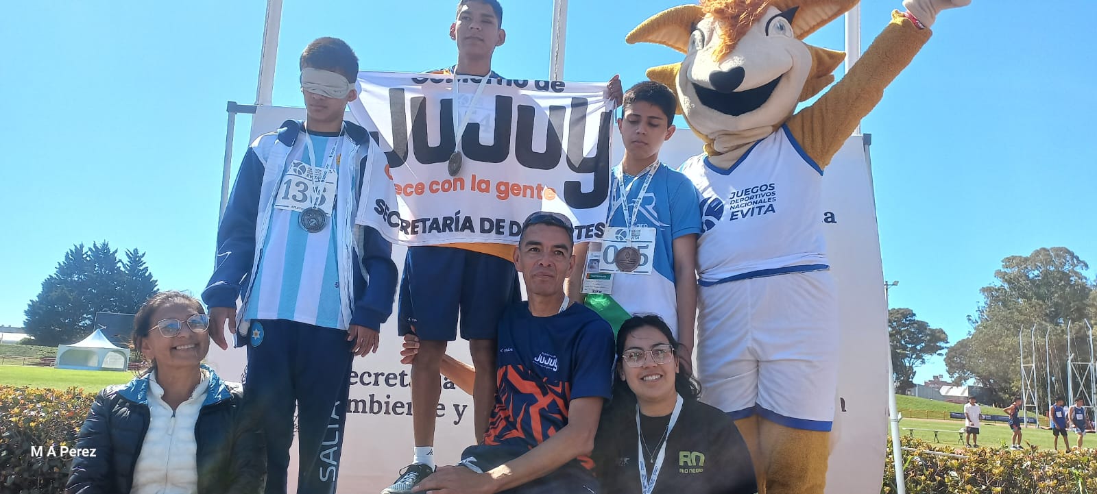 Pablo González ganó la medalla de oro en lanzamiento en los Juegos Nacionales Evita
