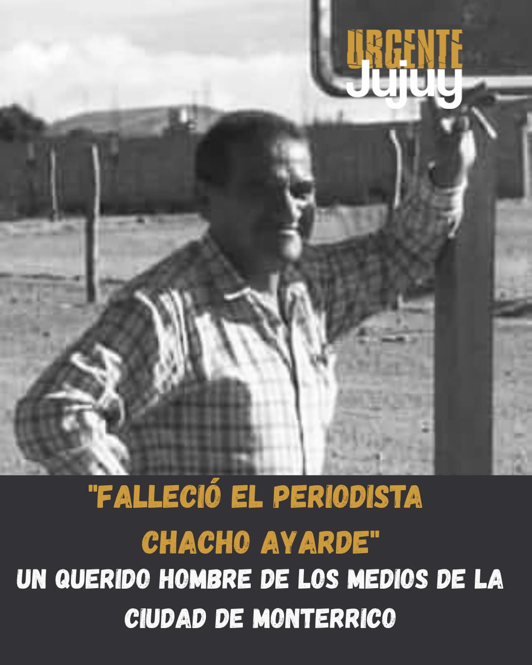 Chacho Ayarde: Un periodista que en los últimos tiempos le habló a Monterrico sin la presión económica, política y social. Lo dio todo