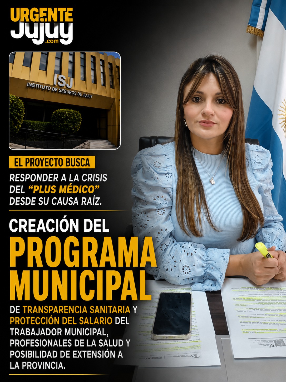 Anahí Paredes presentó un proyecto para proteger el salario municipal y abordar la crisis del 