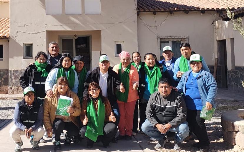 Con fuerte presencia en la Quebrada, la lista Verde de ATSA Jujuy, refuerza su compromiso con el interior
