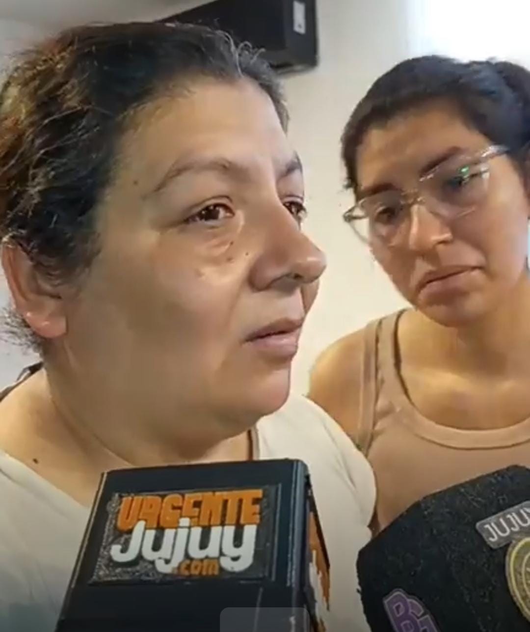 Familiares de Gisela Ríos: 