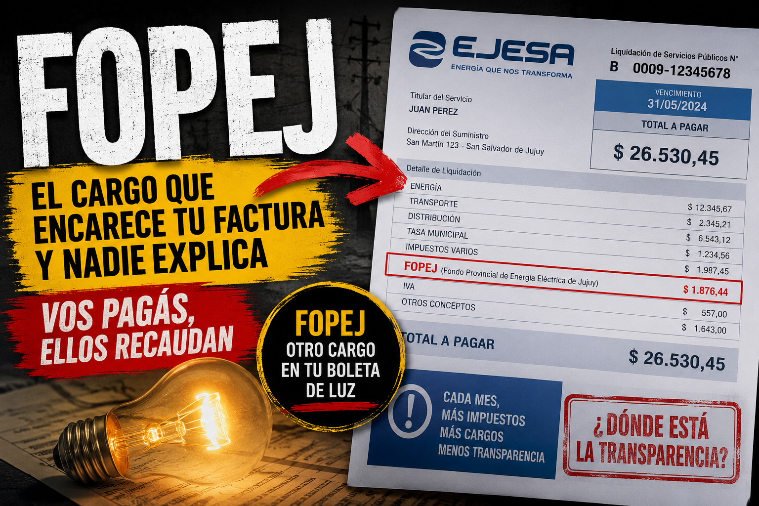 FOPEJ, ¿Cuál es el destino concreto de los fondos recaudados y cuáles son las obras financiadas con ese dinero?